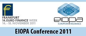 EIOPA has the pleasure to invite you to its 1st Annual Conference, which will be held on 16 November 2011 in Frankfurt am Main (Germany)