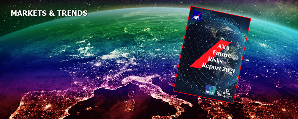 AXA Future Risks Report 2021:  Climate  change and cyber risk top the list of concerns