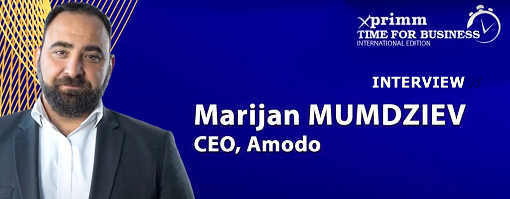 VIDEO: Interview with Marijan MUMDZIEV, CEO, AMODO