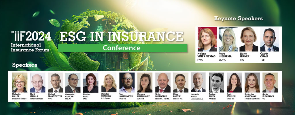 ESG IN INSURANCE Conference, Vienna, 16 April 2024